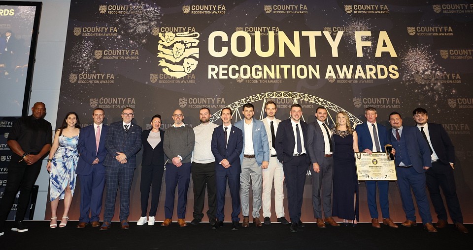 Derby FA winning County Awards